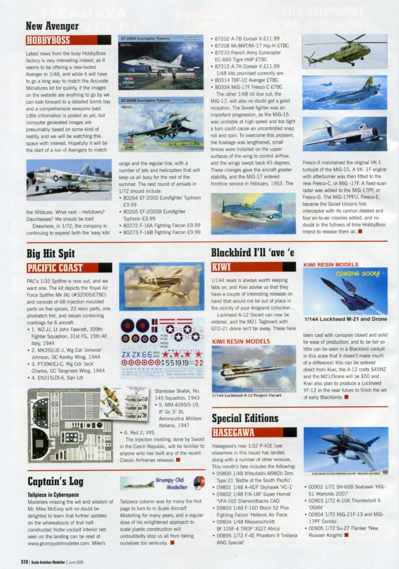 Scale Aviation Modeller International 2008-06